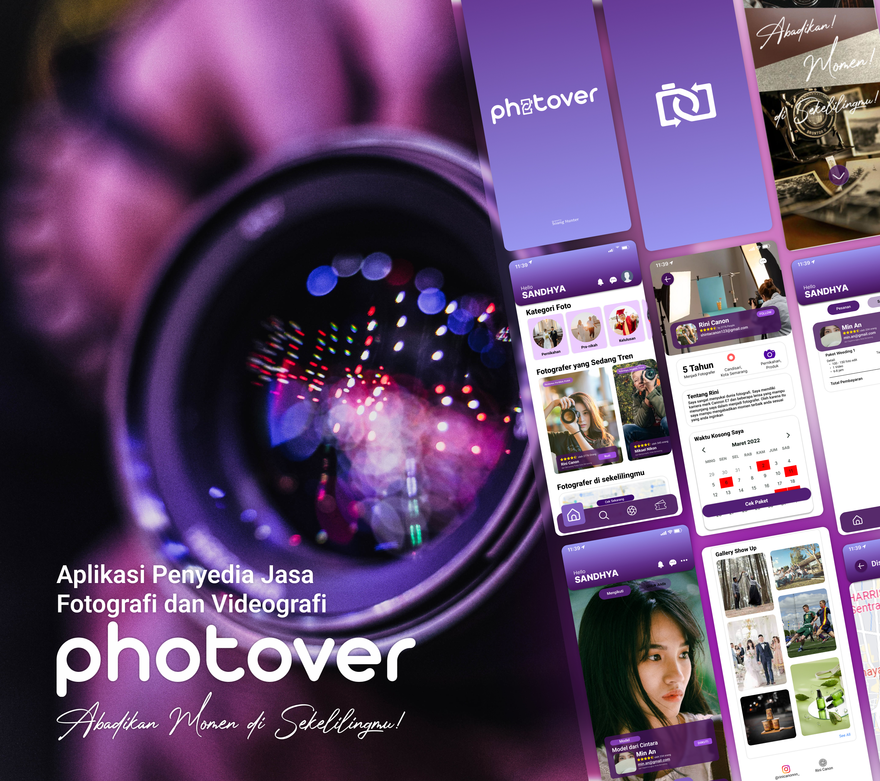 UI Design of Photover